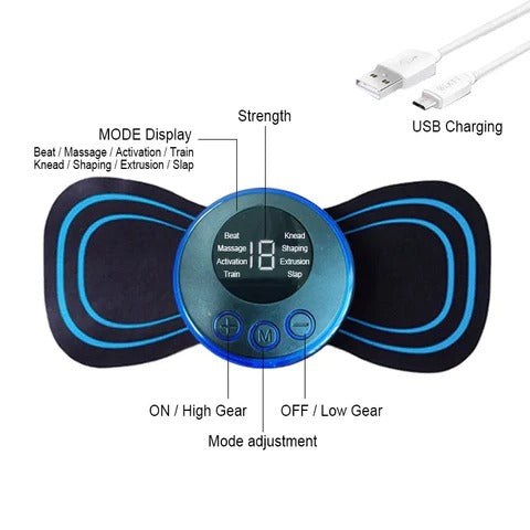EMS Mini Electric Body Massager in Pakistan – Muscle Relax & Pain Relief